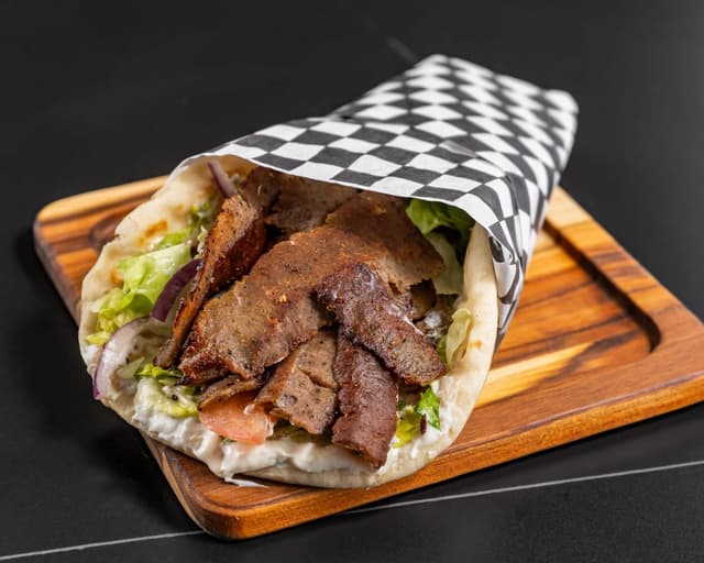 Real Greek Mansion gyro wrap