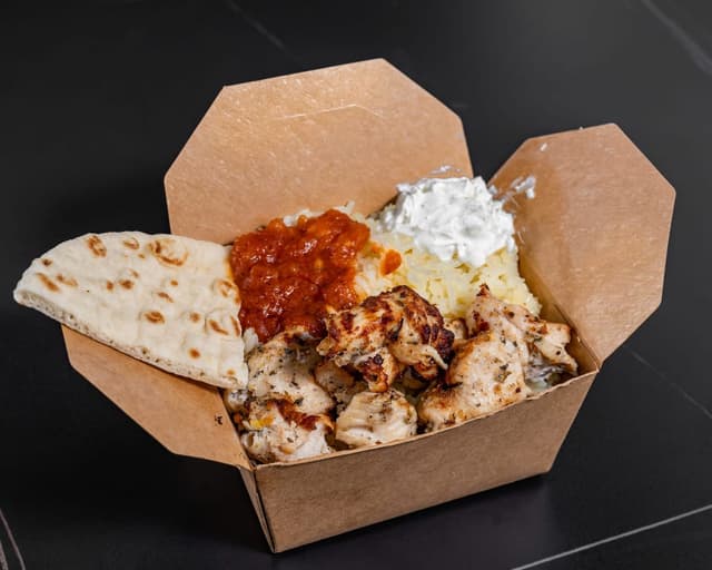 Mansion Lunch Box prepared by Greek Mansion