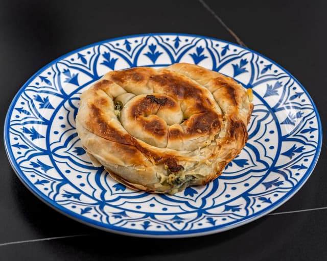 Spanakopita prepared by Greek Mansion